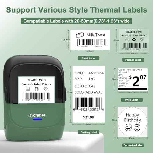 Thermal Label Maker Machine