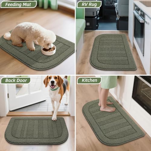 24x36 Inch Kitchen Rugs Non Slip Washable Kitchen Sink Rug