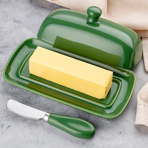 Zulay Butter Dish With Lid For Countertop