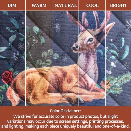 100% Cotton Oven Mitt & Pot Holder Set (2 Count)