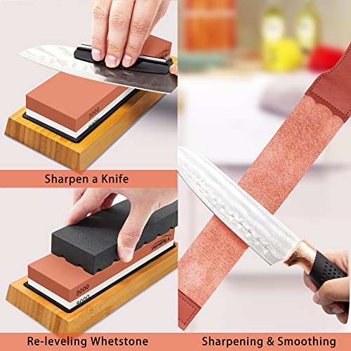 Knife Sharpening Stone Set (9 Count)