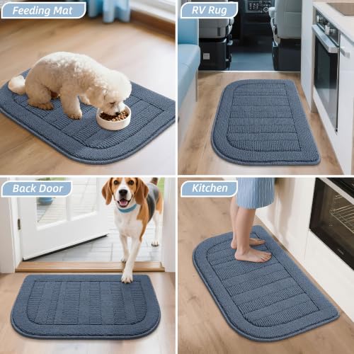 30x18 Inch Kitchen Rugs Non Slip Washable Kitchen Sink Rug