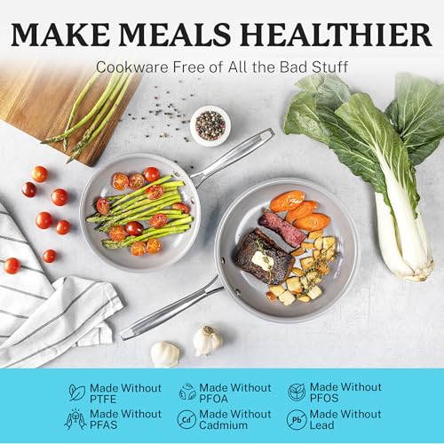 20 Piece Pots and Pans Set Nonstick Cookware Set