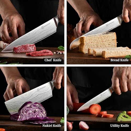 7 Pieces Kitchen Knife Set (7 Count)