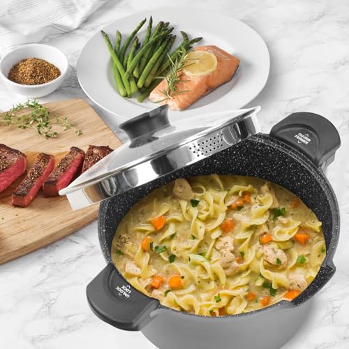 5QT Pasta Pot with Strainer Lid