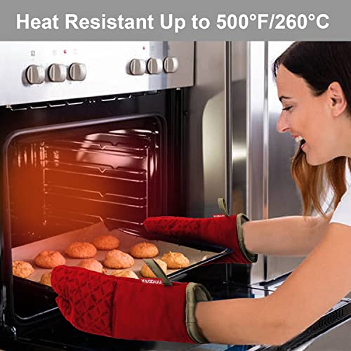 Oven Mitts and Pot Holders 6pcs Set