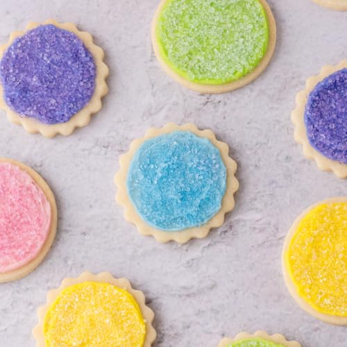 Dye Free Pastel Sugar 6 Cell Decorating Variety (2.75 Ounce)