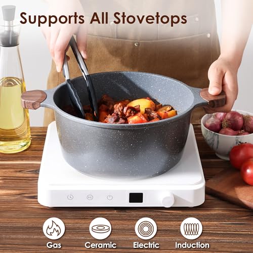 Nonstick Stock Pot with Lid