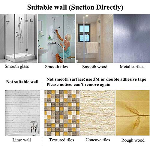 Suction Cup Towel Bar 16 Inch