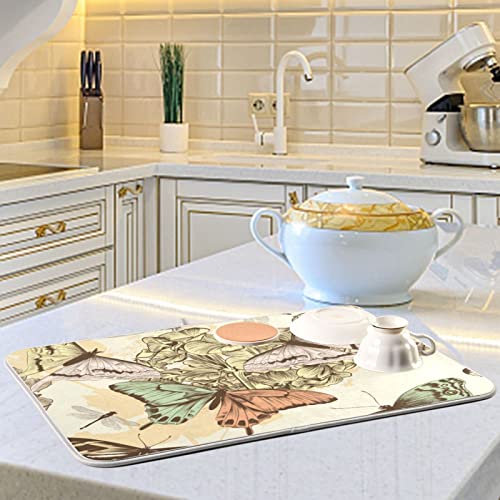 Super Absorbent Dish Drying Mat