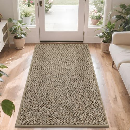 Dirt Trapper Door Mat 36"x60" Non Slip Washable Taupe