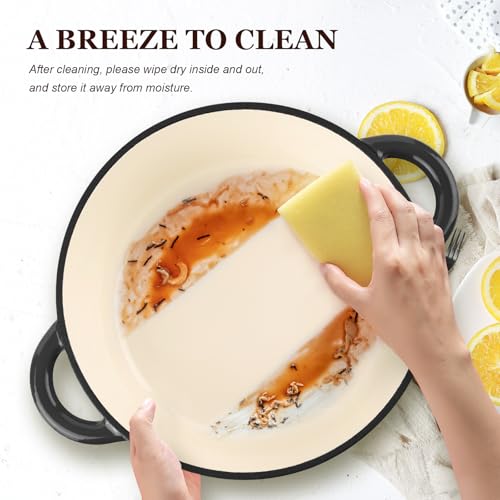 Enameled Cast Iron Dutch Oven