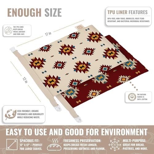 Reusable Bread Bag Set for Home Bakers (2 Count)