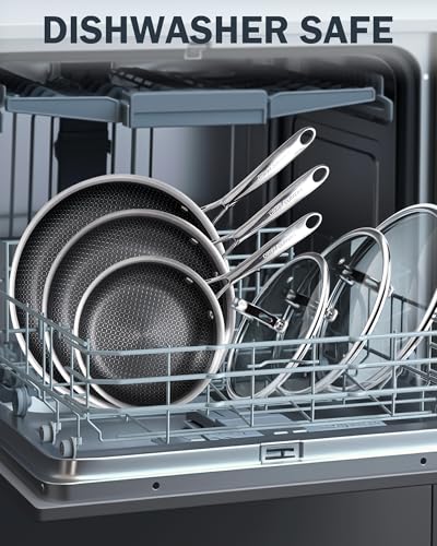 Stainless Steel Hybrid Nonstick 8