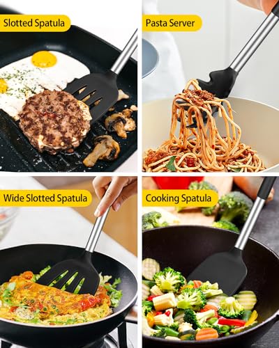 Silicone Kitchen Utensils Set (8 Count)