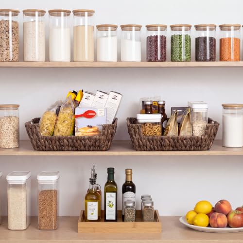 Pantry Baskets for Organizing (2 Count)