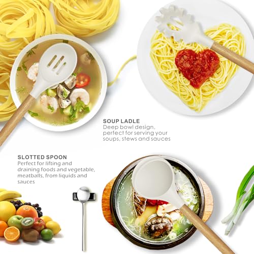 Silicone Cooking Utensils Set (14 Count)