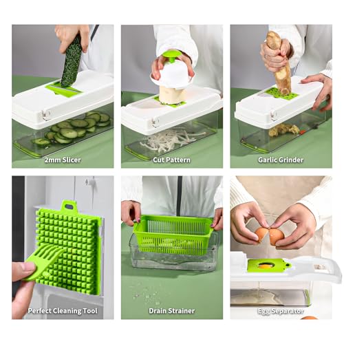 Vegetable Chopper Cutter Slicer Multifunctional 14