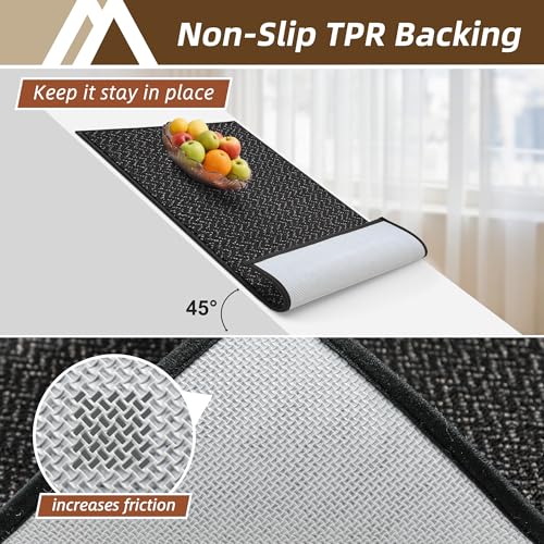 Kitchen Rugs Set of 2 Non