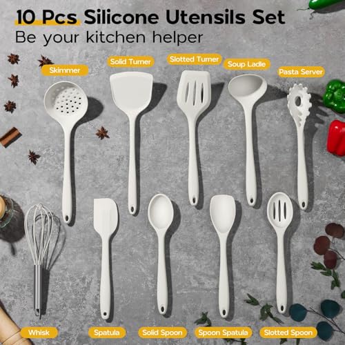 Kitchen Cooking Utensils Set of 10 (10 Count)