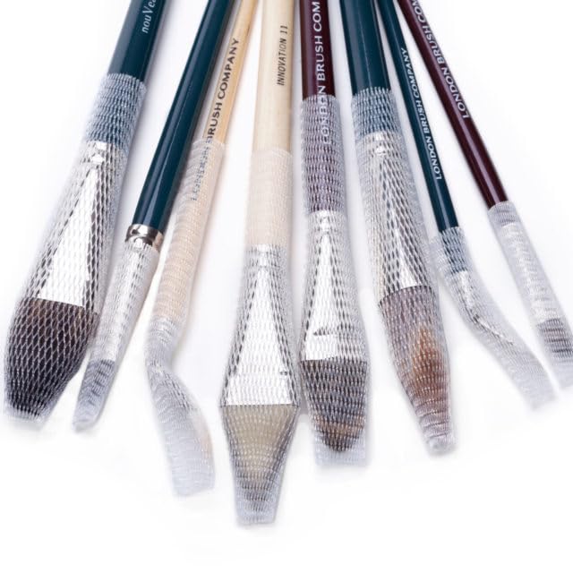 Brush Cocoon Makeup Brush Protector Mesh Sleeves 5 Pack
