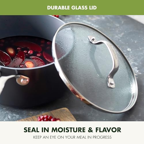 Valencia Pro 2QT Ceramic Nonstick Sauce Pan with Lid