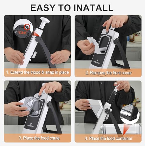 Safe Mandoline Slicer For Kitchen