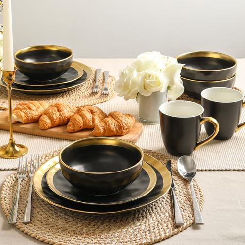 Ceramic Salad Bowls Set for Kitchen
