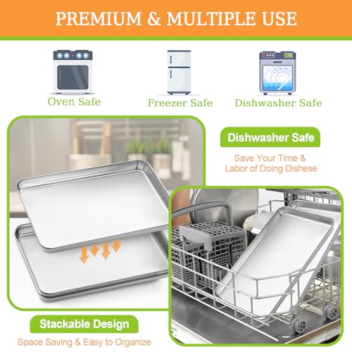 Stainless Steel Baking Sheet Set of 2