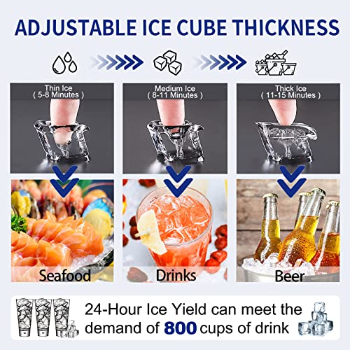 Commercial Ice Maker Machine 250LBS
