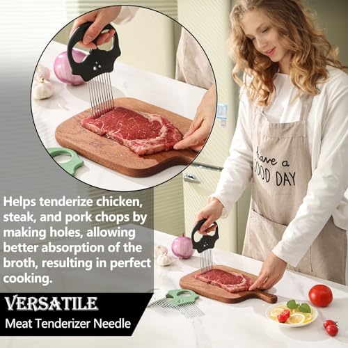 Stainless Steel Onion Cutter & Egg Slicer