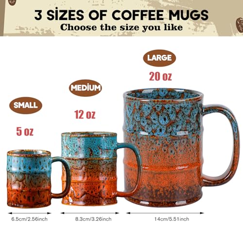 Coffee Mug 20 Oz Coffee Cups Ceramic Tea Cup Large Coffee Mug for Office and Home