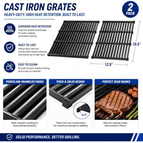Grill Parts for Weber Genesis 300 Series Grills with Front Control