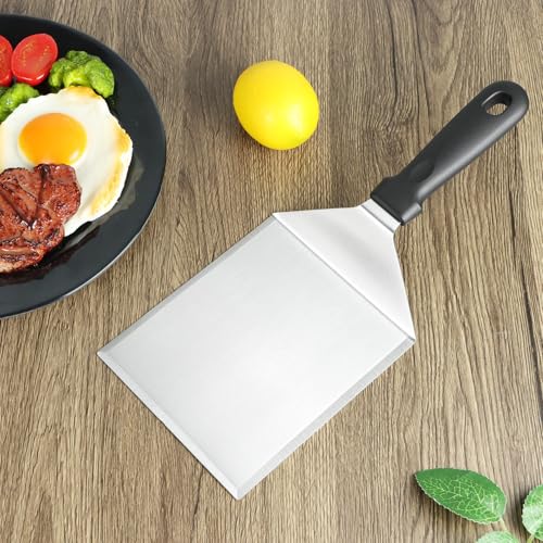 Stainless Steel Large Grill Spatula with Reinforced Heat