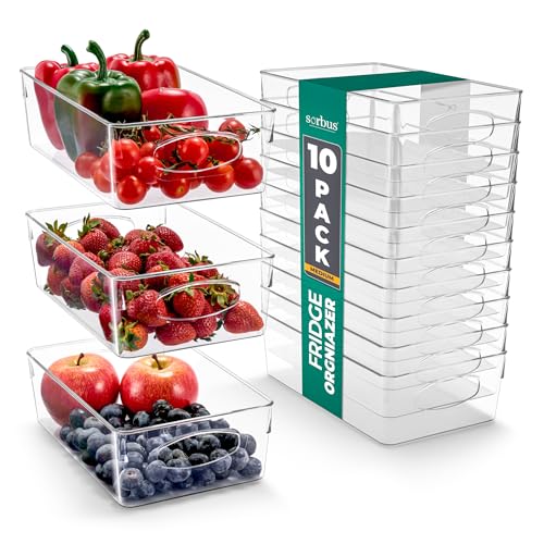 Fridge Organizers and Storage (10 Count)