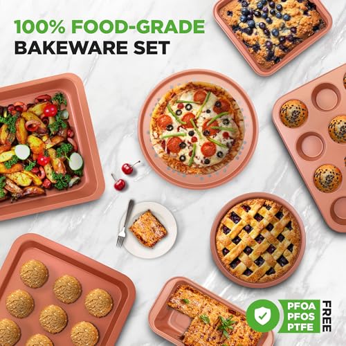 10 Piece Oven Baking Pans Set