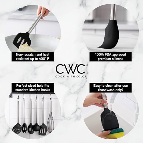 Silicone Cooking Utensils (10 Count)