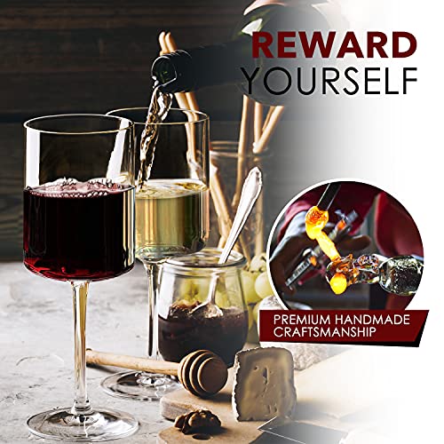 Square Wine Glasses Set of 6 (6 Count)