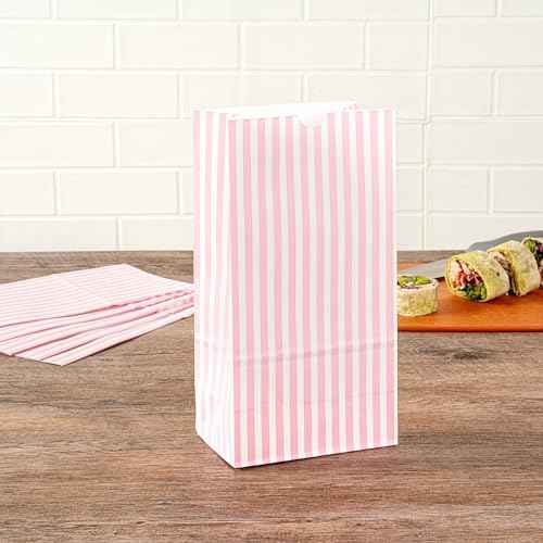 Bakery Bags 100 Pack of 5.9 x 3.54 x 10.63 Inches Grease (100 Count)