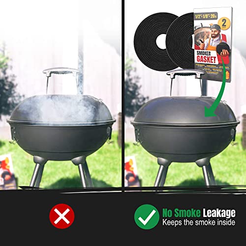 XXL 20 FT Grill Gasket for Smokers (2 Count)