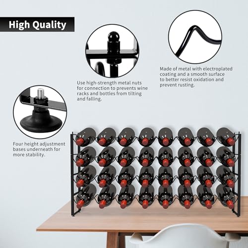 4 Tier Wine Rack