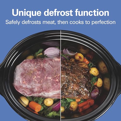 6 Quart Set & Forget Programmable Slow Cooker
