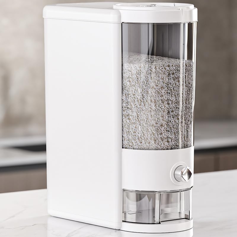 25 Lbs Rice Container with Measuring Cup