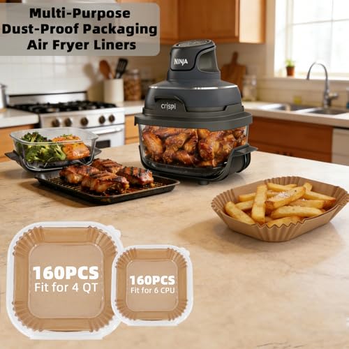 Air Fryer Liners for Ninja Crispi (375 Count)