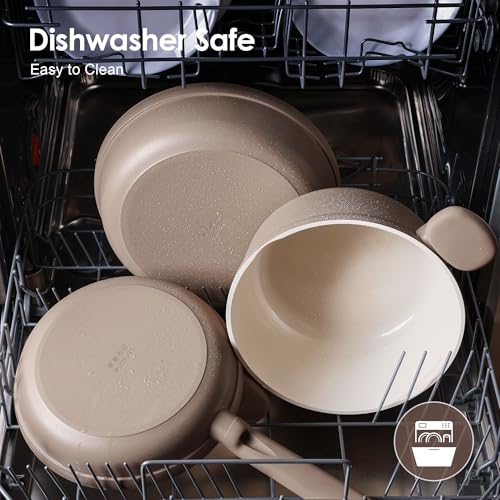 Ceramic Nonstick Pots and Pans Set