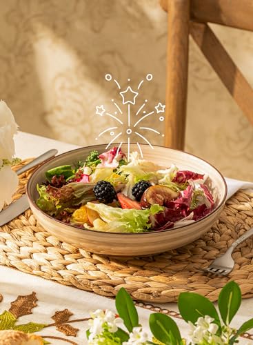 6 Pack Ceramic Pasta Bowls