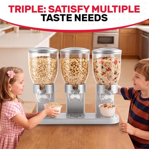 Triple Cereal Dispenser