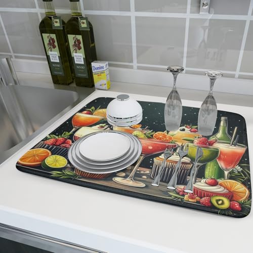 Dish Drying Mat for Kitchen Counter