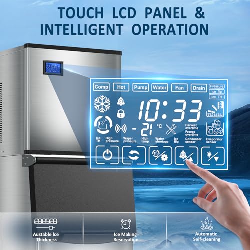 Commercial Ice Maker Machine 460LBS (156 Count)
