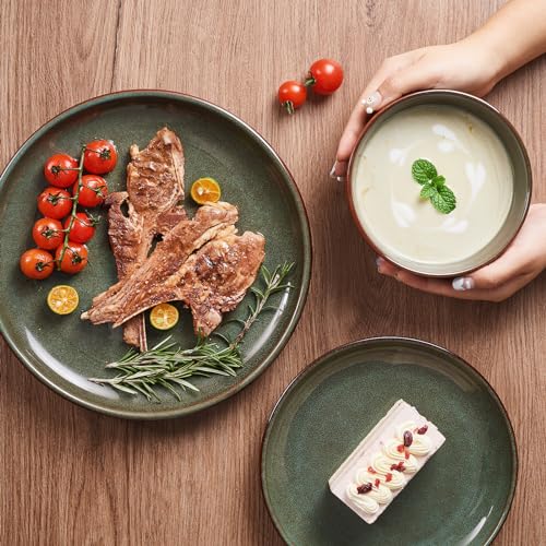 Stoneware Dinnerware Sets for 6